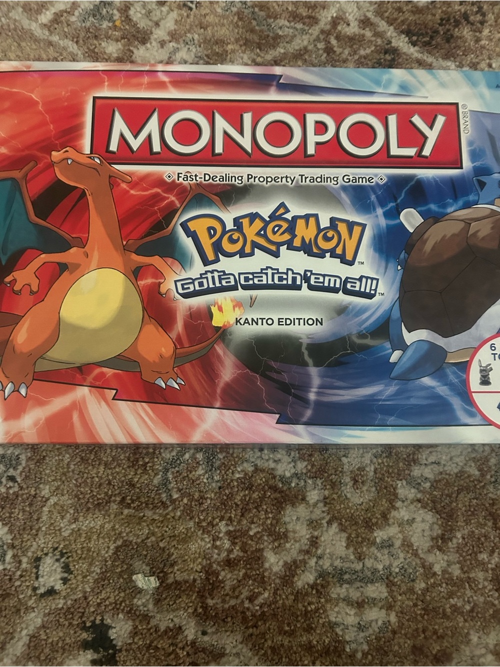 Pokemon Monopoly Kanto Edition Like new
